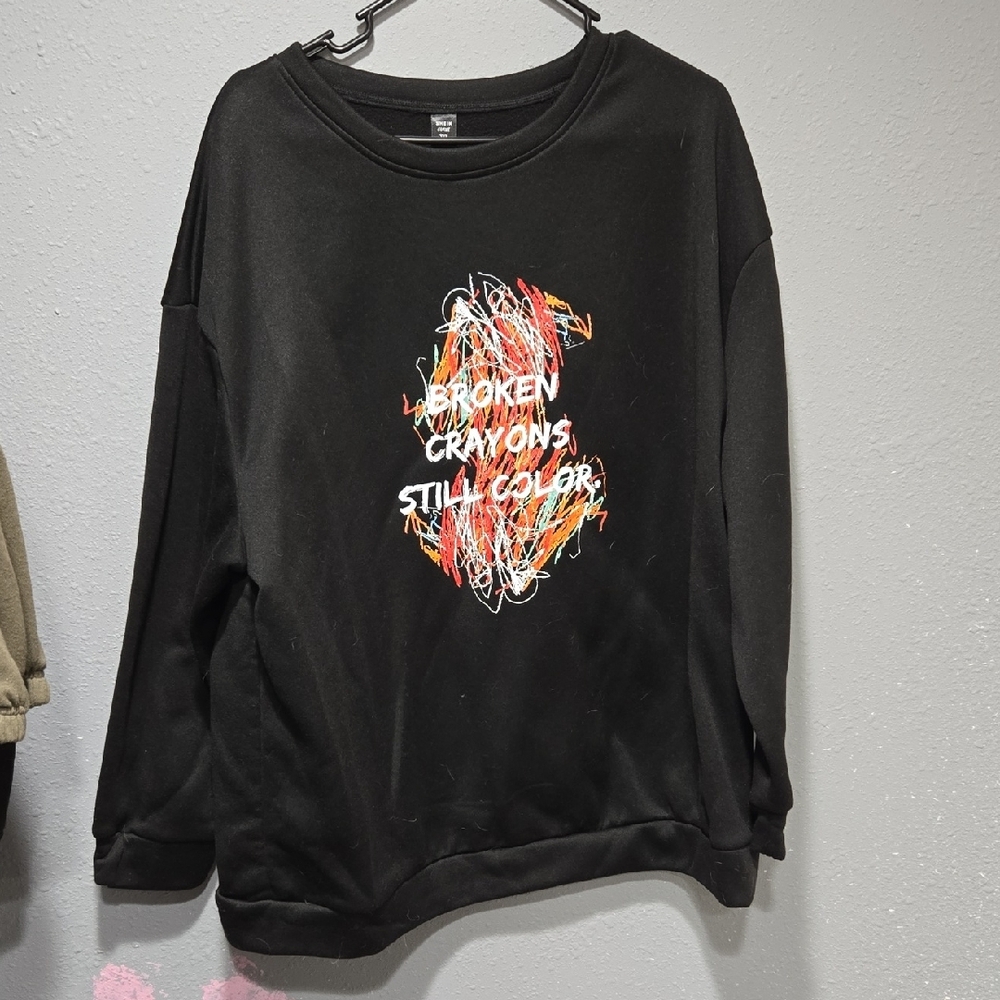 SHEIN Black Curve 3XL Top
